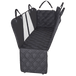 Meadowlark® Hammock Dog Car Seat Cover with Mesh Window - Waterproof, XL